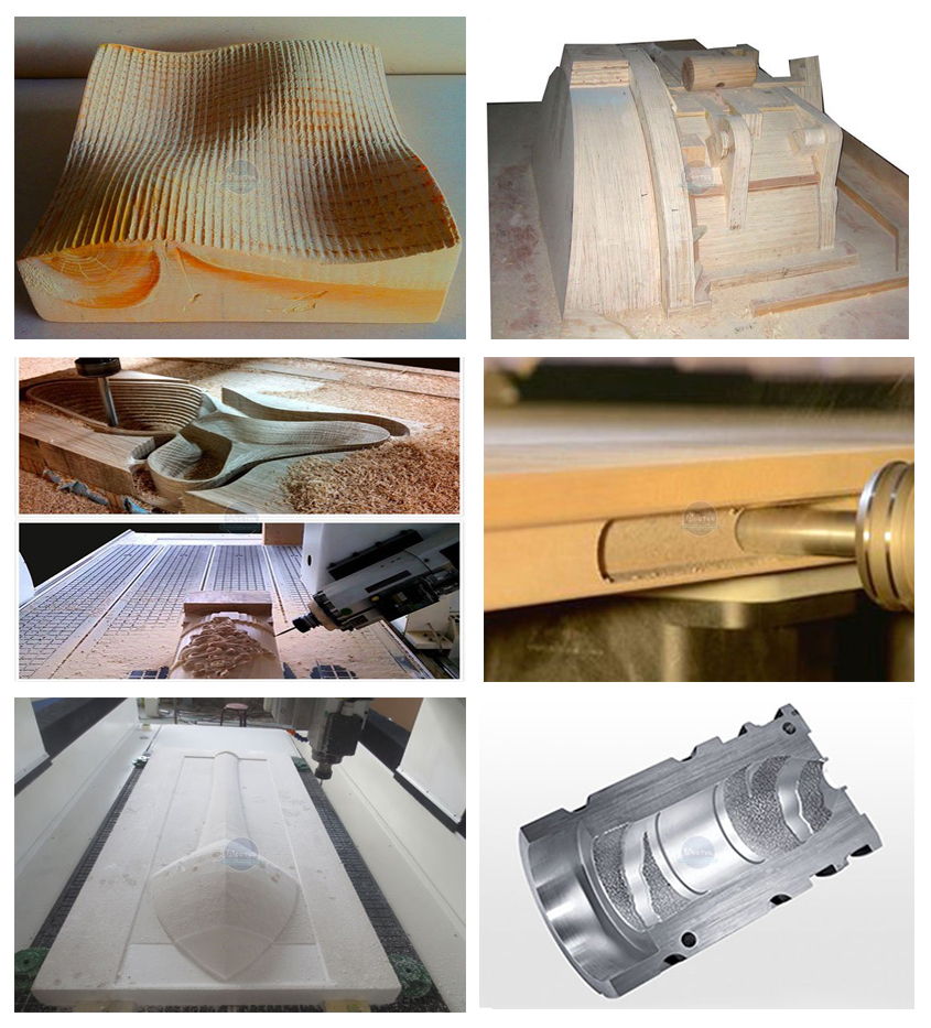 標配四軸雕刻機AKM1325-4axis