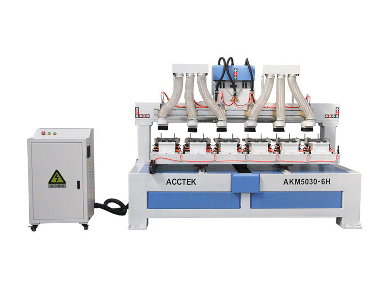 網(wǎng)球拍專用多頭雕刻機(jī)AKM5030-6H